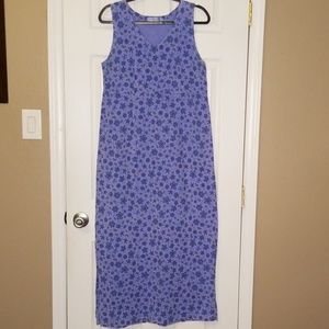 Fresh Produce maxi dress, lavender floral,  Sz M